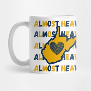 WV Almost Heaven Mug